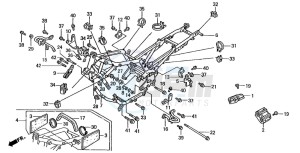 ST1100 drawing FRAME BODY