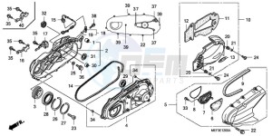 FJS400D9 Europe Direct - (ED) drawing SWINGARM