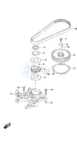 DF 9.9B drawing Timing Belt