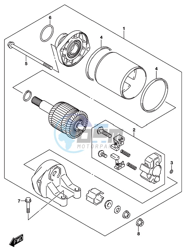 STARTING MOTOR