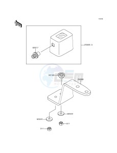 KDX 200 H [KDX200] (H2-H5) [KDX200] drawing METER-- S- -