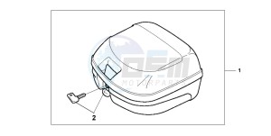 SFX50SMM drawing TOP BOX 26L