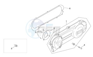 SR 50 H2O Di-Tech e2 drawing Transmission cover (Ditech)