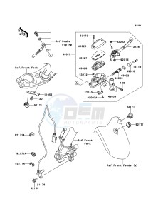 VERSYS_ABS KLE650DEF XX (EU ME A(FRICA) drawing Front Master Cylinder