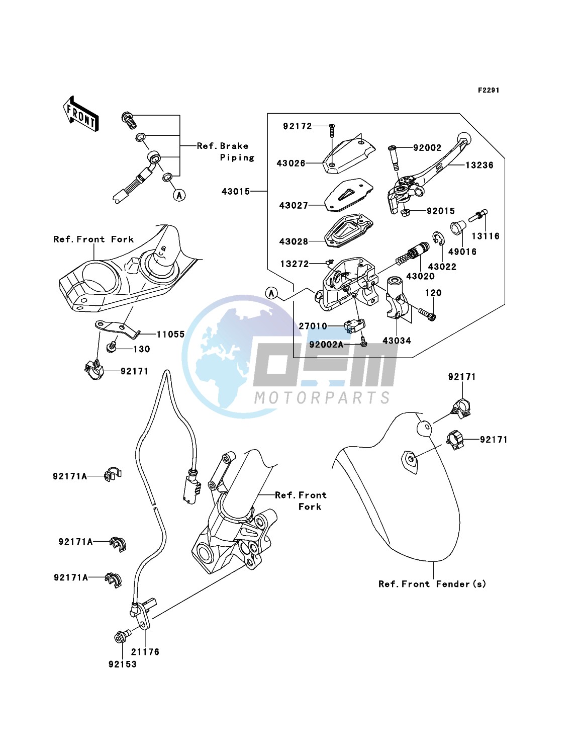 Front Master Cylinder