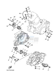 YFM700R YFM70RSXK (2LSS) drawing OIL PUMP