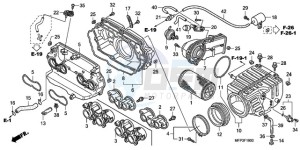 CB1300SA9 Australia - (U / ABS BCT MME TWO) drawing AIR CLEANER