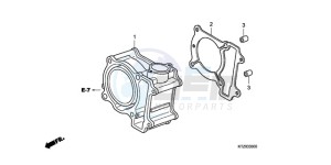 PES1509 Europe Direct - (ED / 2ED) drawing CYLINDER