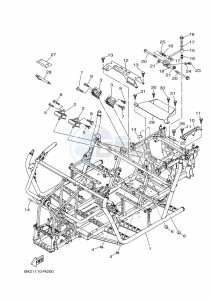 YXM700E YX70MPM (BHF1) drawing FRAME