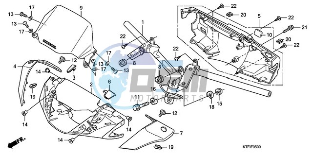 HANDLE PIPE/HANDLE COVER