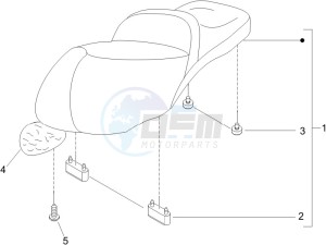 Beverly 500 (USA) USA drawing Saddle seats - Tool roll