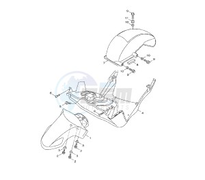 YW BW'S 125 drawing FENDER