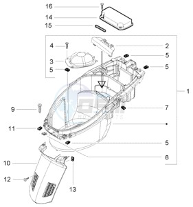 NRG 50 power DD drawing Case - Helmet