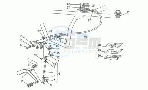 V 65 650 Polizia - PA NuovoTipo Polizia/PA NuovoTipo drawing Rear master cylinder