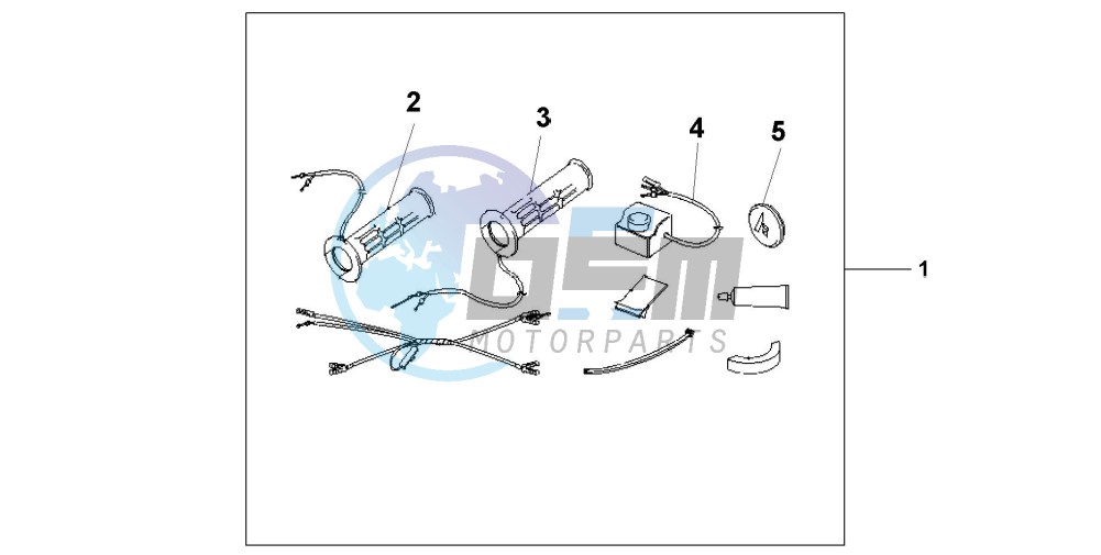 GRIP HEATER SS/ON-OF