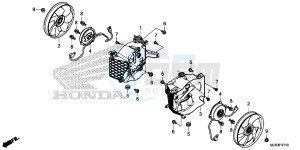 GL1800CF F6C ED drawing COOLING FAN