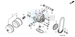 VT750C9 Ireland - (EK / MME) drawing OIL PUMP