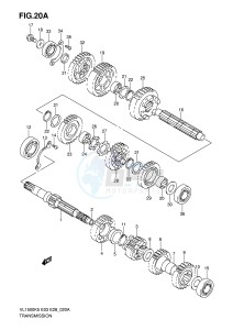 VL1500 (E3-E28) drawing TRANSMISSION (MODEL K6 K7 K8 K9)