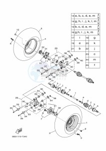 YFM450FWBD YFM45KPHK (BB5L) drawing REAR WHEEL