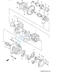 RF900R (E28) drawing ALTERNATOR