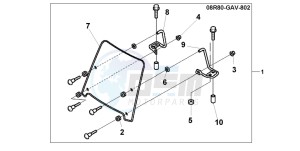 SJ50 BALI drawing WINDSHIELD  SJ50/100