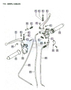 FLEXER_XL_45kmh_K8-L0 50 K8-L0 drawing Grips-cables