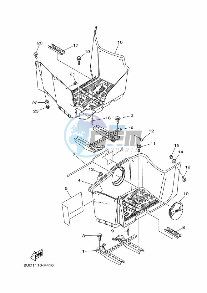 STAND & FOOTREST