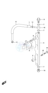 DF 115A drawing Fuel Injector