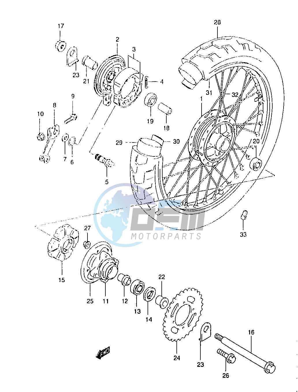 REAR WHEEL