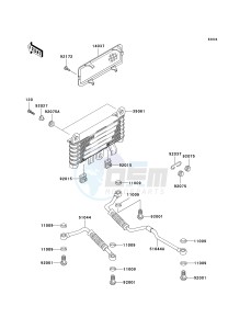 ZG 1000 A [CONCOURS] (A20) A20 drawing OIL COOLER