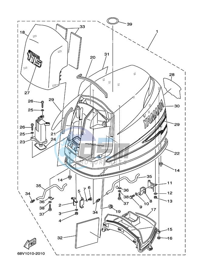 FAIRING-UPPER