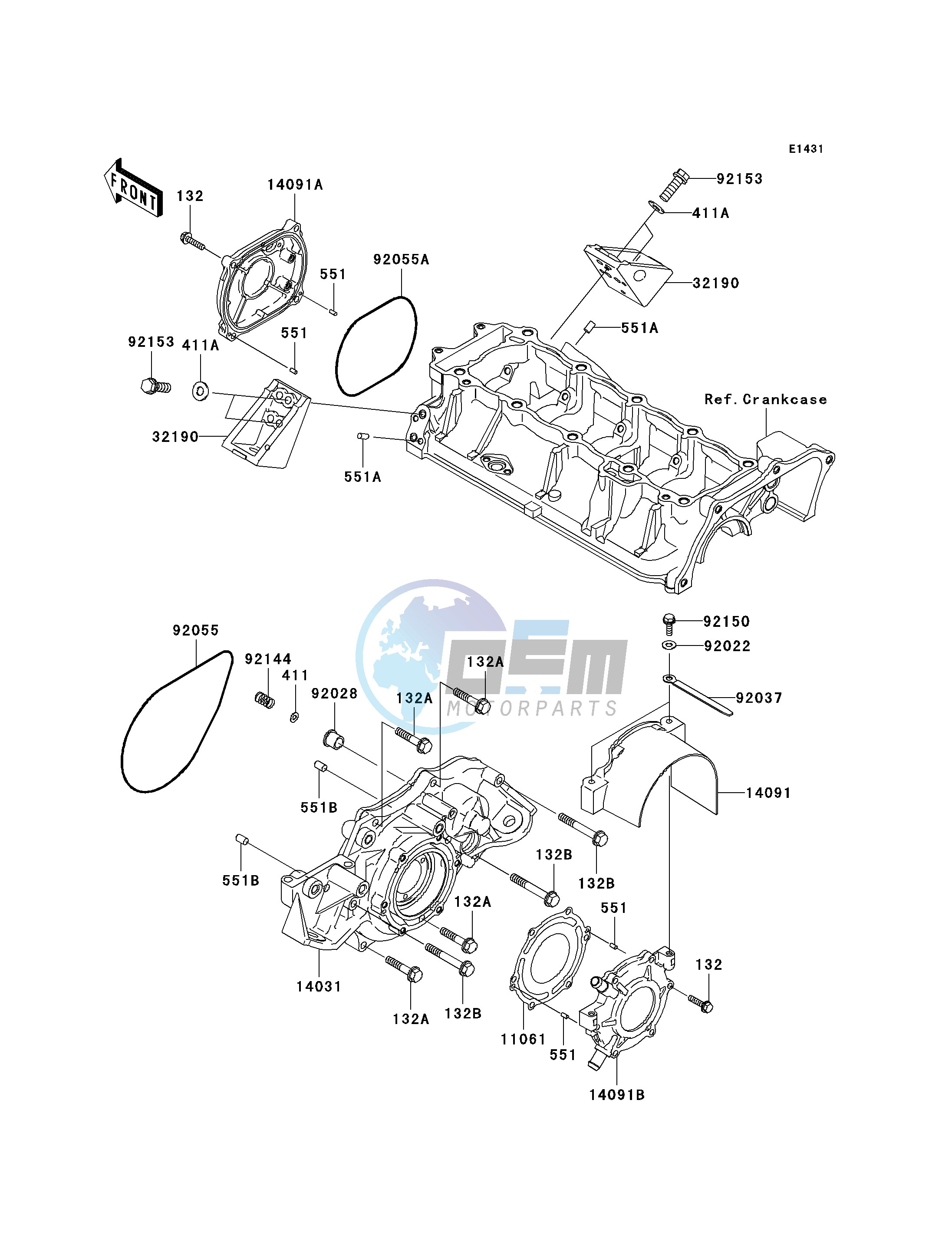 ENGINE COVER-- S- -