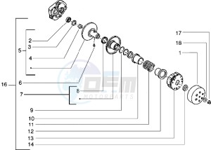 ICE 50 drawing Driven pulley