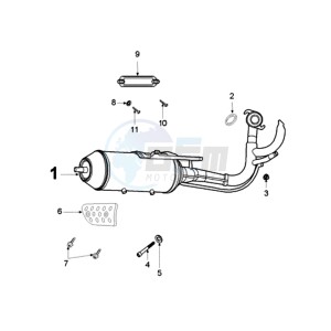 LUDIX 12 RL2 drawing EXHAUST