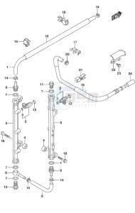 DF 225 drawing Fuel Injector