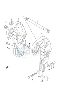 DF 50A drawing Clamp Bracket