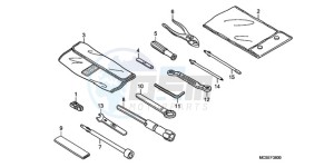 ST1300A9 France - (F / ABS CMF MME) drawing TOOLS