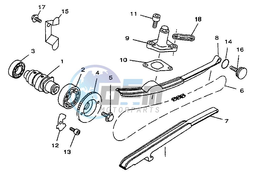 CAMSHAFT -CHAIN