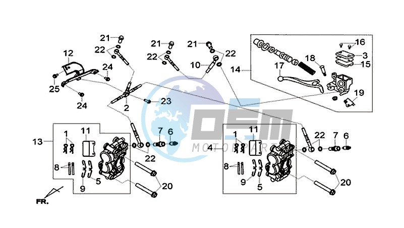 FR. BRAKE ASSY