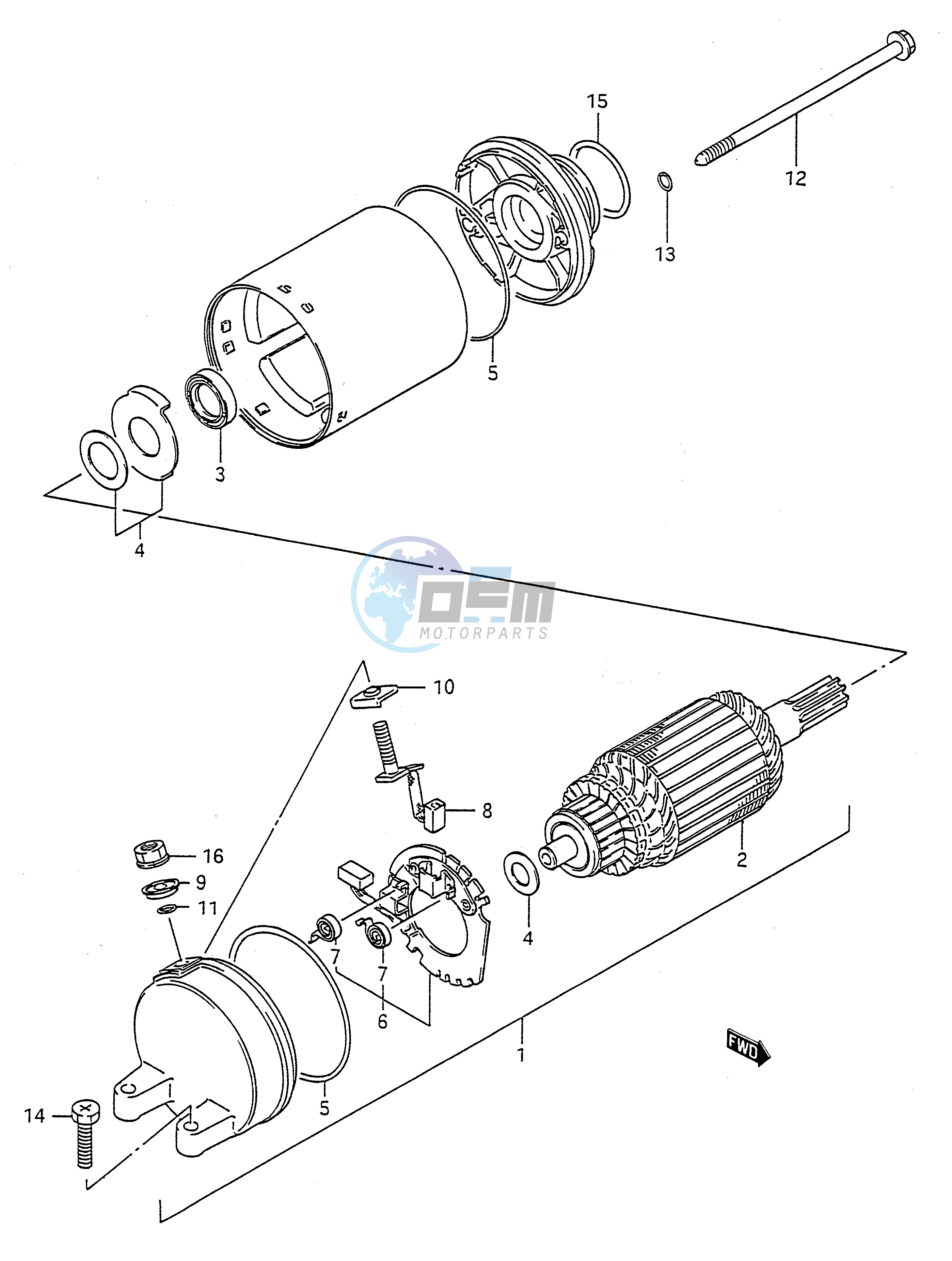 STARTING MOTOR