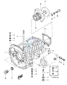 JS 440 A [JS440] (A1-A2) [JS440] drawing CRANKCASE -- 79-81 A3_A4_A4A_A5- -