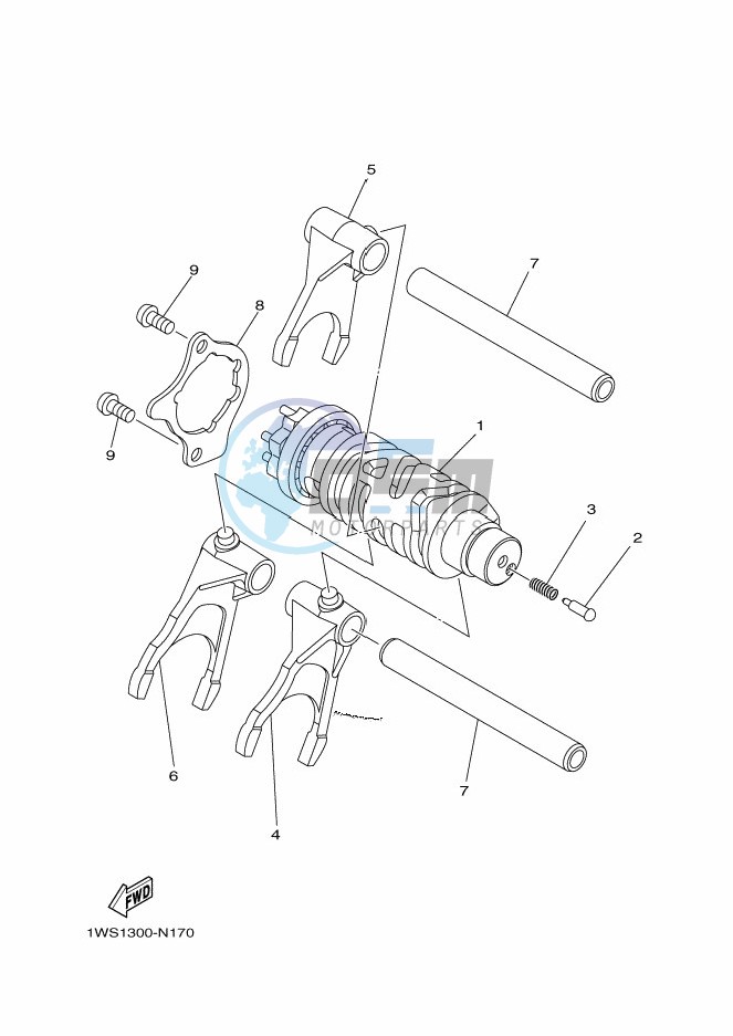 SHIFT CAM & FORK