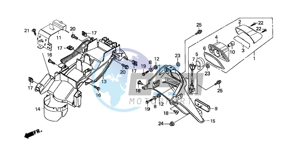 REAR FENDER/TAILLIGHT