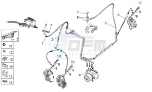 Norge 1200 IE 8V EU and 2016 USA-CN drawing ABS Brake system