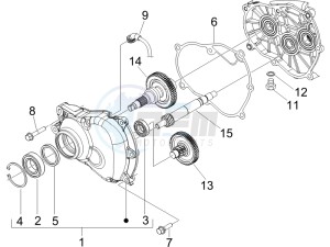 Granturismo 200 L USA drawing Reduction unit