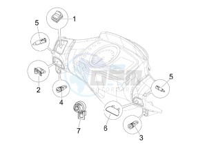 NRG 50 power DD drawing Selectors - Switches - Buttons