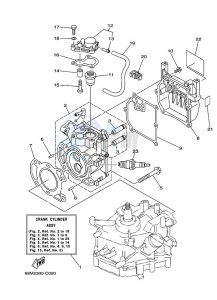 F2-5MLHE drawing CYLINDER--CRANKCASE-1