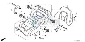 GL18009 SI / AB NAV - (SI / AB NAV) drawing SEAT