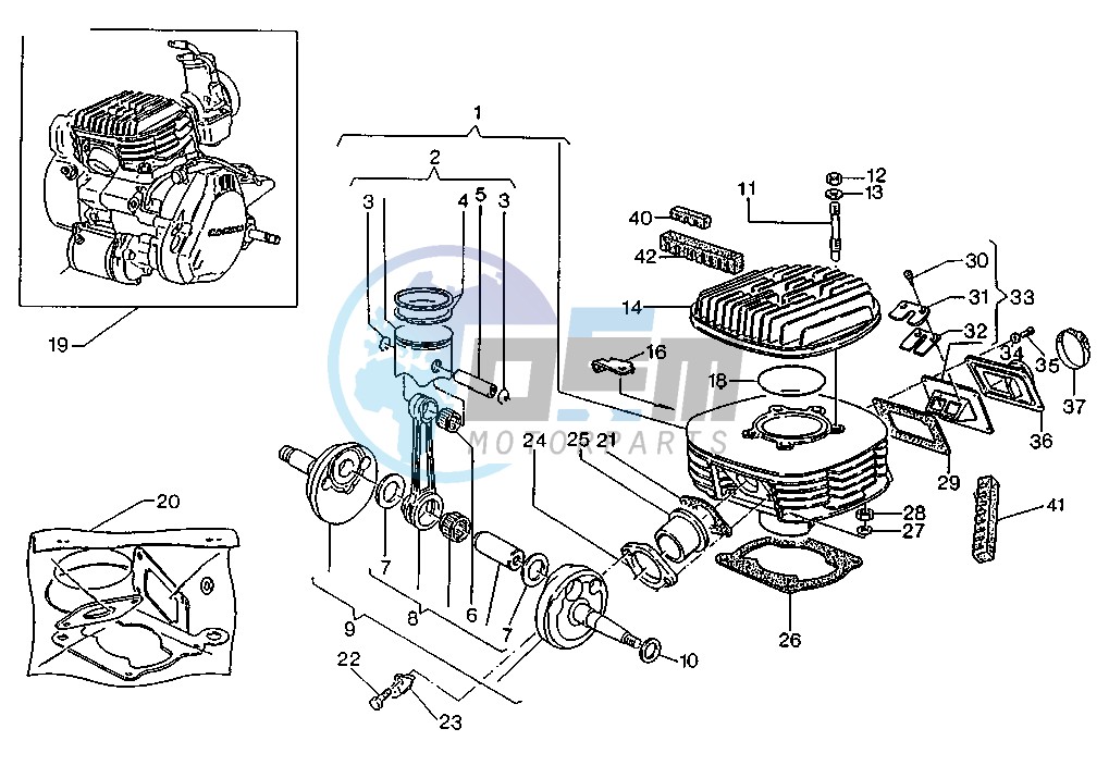 CRANKSHAFT-CYLINDER