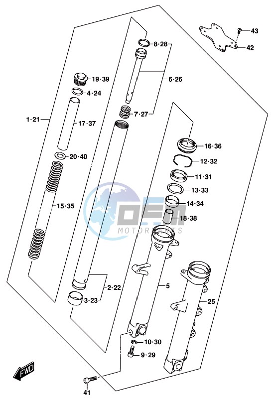 FRONT FORK DAMPER